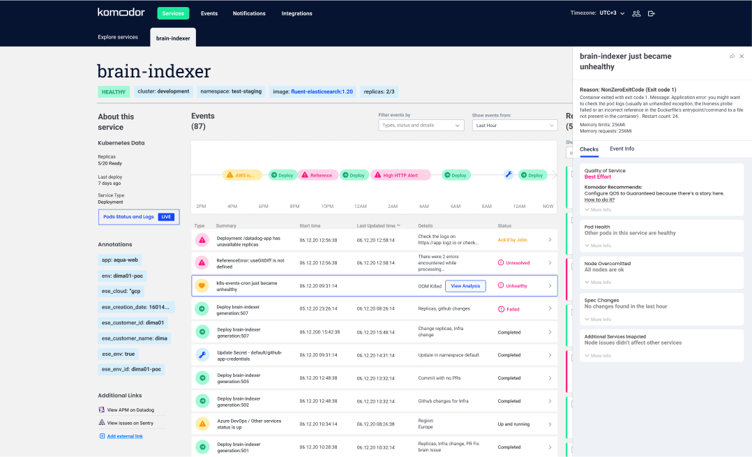 Komodor | Komodor Workflows: Automated Troubleshooting at the Speed of <i>WHOOSH!</i>